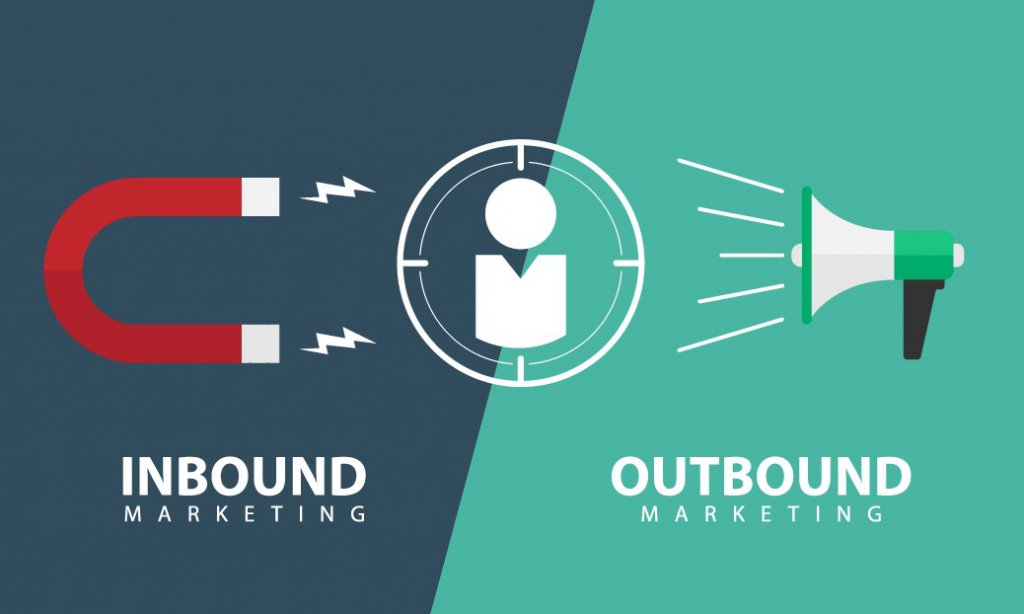 L'inbound marketing s'oppose à l'outbound marketing, méthode commerciale plus traditionnelle